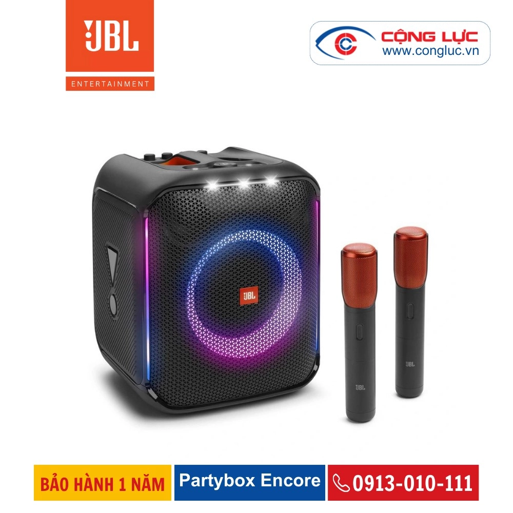 Loa Di Động JBL Partybox Encore (Kèm 2 Micro)